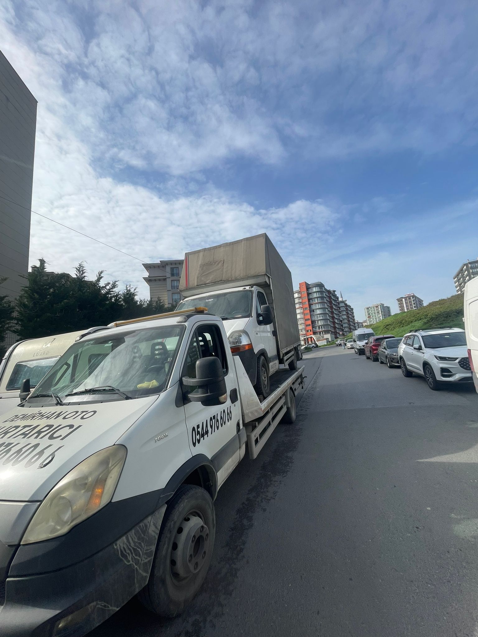 Kaza çekici hizmeti